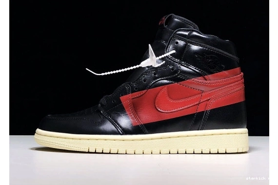 1 Defiant Air Black  Jordan BQ6682-006 BQ6682-006 Red 0805